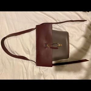 ZAC Zac Posen Plum Shoulder Handbag
